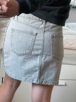Kurzer hellgrauer Jeans Rock in M von Mango Hessen - Frankenberg (Eder) Vorschau