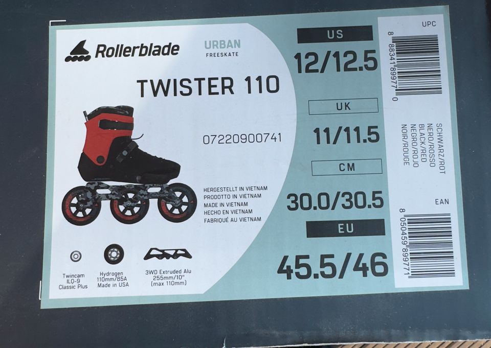 Rollerblades - Inlineskates - Twister 110 in Norderstedt