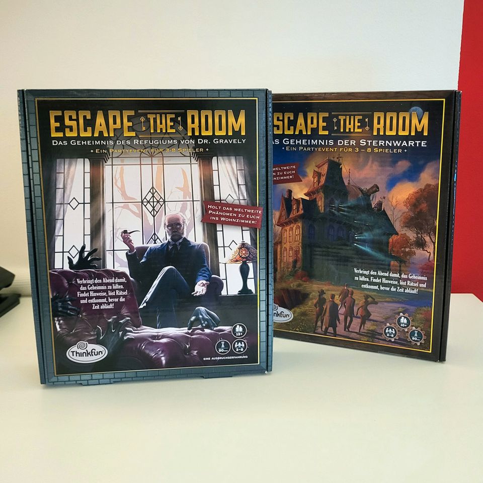 2x Escape the Room - Geheimnis Refugiums Dr. Gravely & Sternwarte in Seesen