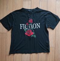 Bershka Fiction Gr XS 34 schwarz Rose Stickerei Niedersachsen - Rosengarten Vorschau