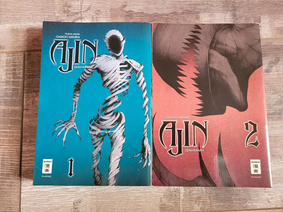 Ajin Manga's Band 1 + 2 mit Farbseiten Egmont Manga-Sammlung in Marsberg