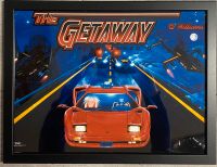 Getaway Highspeed Williams Flipper Bild Backglass Translite Motiv Saarland - Wadern Vorschau