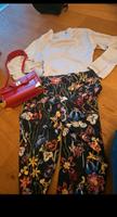 CAMBIO❤️❤️stretch Hose schwarz floral Sommer 38M Blumen Bayern - Bad Aibling Vorschau