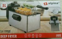 Alpina Fritteuse Deep Fryer 3L Sachsen - Wurzen Vorschau