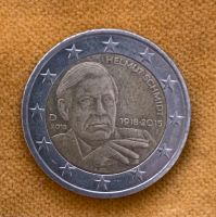 2€ Münze Helmut Schmidt 1918-2015 J Saarland - Friedrichsthal Vorschau
