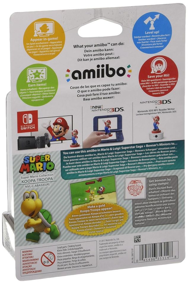 Nintendo Amiibo Super Mario Collection Koopa Troopa Figur in Darmstadt