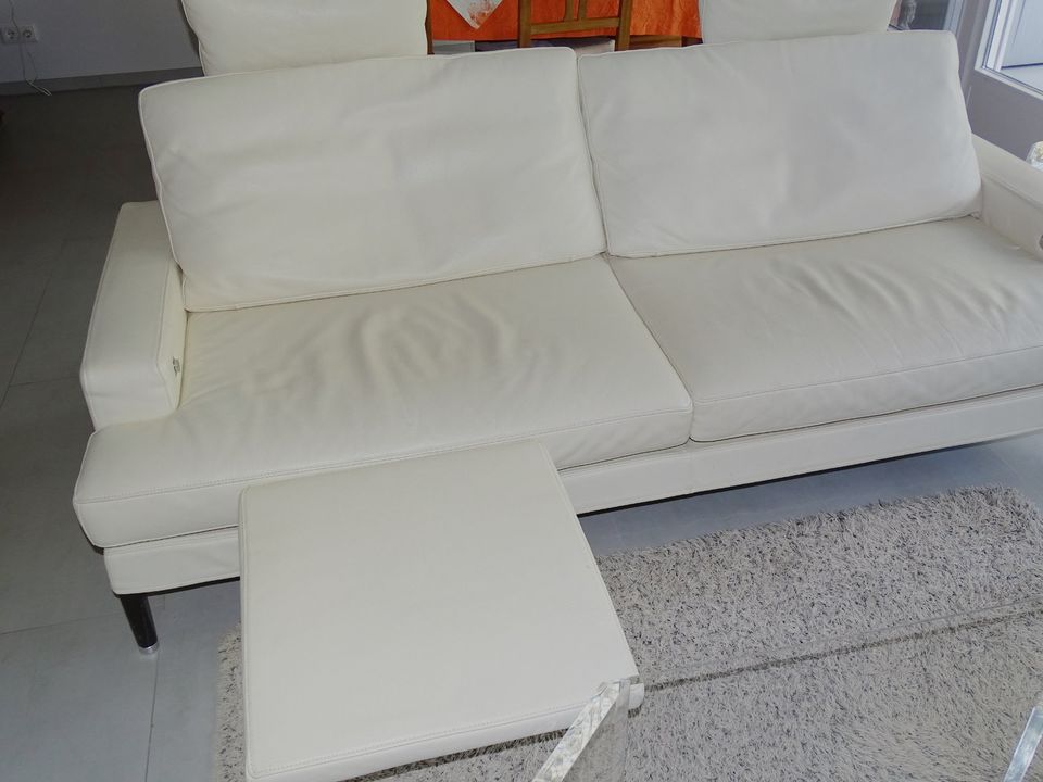 FSM Clarus Couch Designer 3-Sitzer Ledersofa De Sede in Krefeld