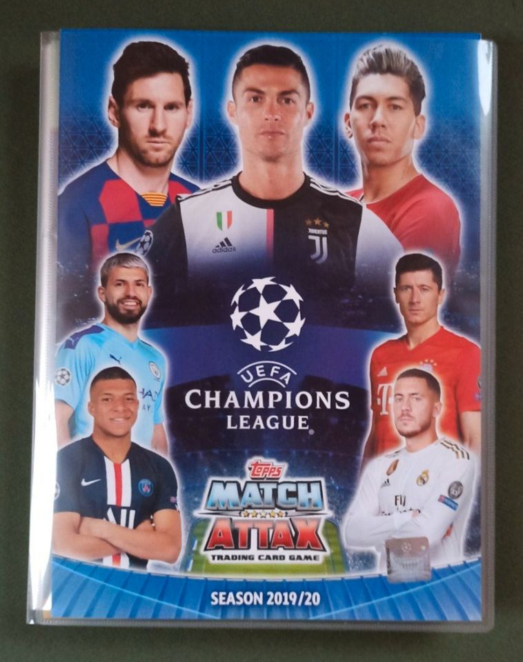 2019-20 Match Attax Champions League Mappe oder Sets Karten in Langenburg