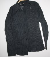 Herren G Star 3301 Hemd Bluse Nadelstreifen schwarz gr. m Hessen - Büttelborn Vorschau