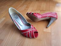 Damen Schuhe 39 Absatz Lack rot Bayern - Gröbenzell Vorschau