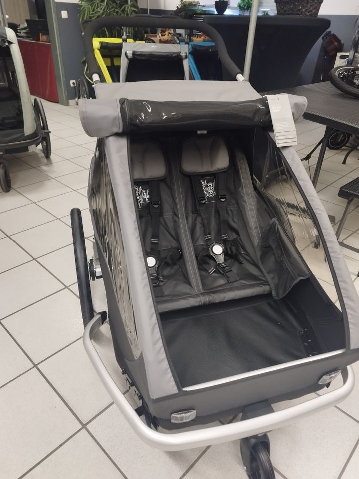 Neu CROOZER Fahrradanhänger Buggy KEEKE 2 in MAUNTAIN GREY in Bottrop