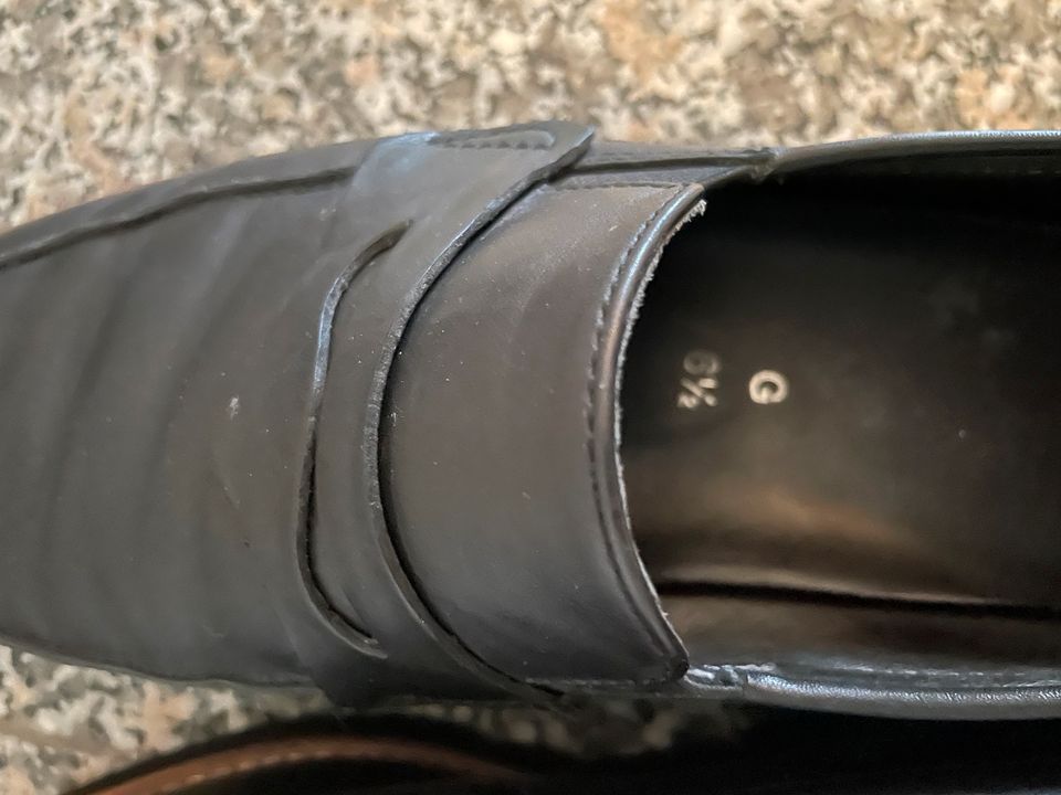 Gabor Slipper 6,5 Weite G schwarz Loafer College Schuhe in Troisdorf