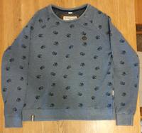 Naketano XL Pfoten blau Damen Sweatshirt Bayern - Waldmünchen Vorschau