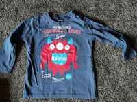 Langarmshirt Shirt Pulli Gr 98 / 104 TCM blue seven Monster Niedersachsen - Staufenberg Vorschau