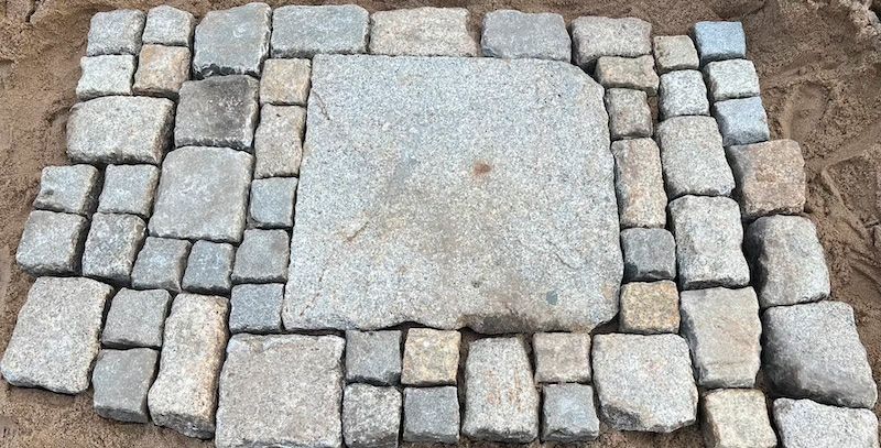 ⭐Alte Granitplatten Pflastersteine Terrassenplatten Gredplatten⭐ in Görlitz