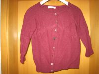 Damen kurze Strickjacke, Gr. M/L, bordeaux Made in Italy Bayern - Schwarzenbach a d Saale Vorschau