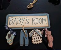 Dekoschild für das Babyzimmer aus Holz Schleswig-Holstein - Bargenstedt Vorschau