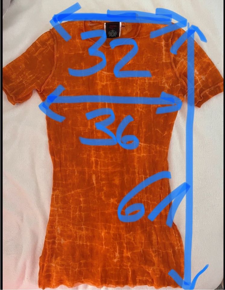 Original! Jean Paul Gaultier JPG Fuzzi Shirt „Batik Druck“ in Kiel