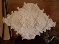 Stucco Stuckrosette Barock 95 x 62 cm / %Online Shop Rabatt% Sachsen - Taura Vorschau