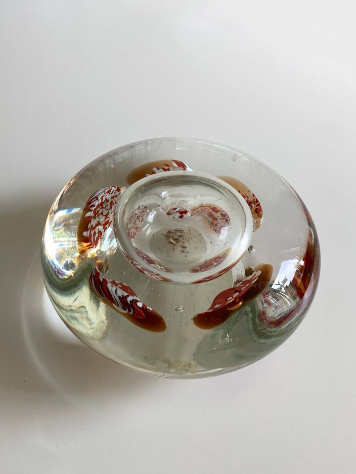 Briefbeschwerer Muranoglas Murano Glas Kerzenhalter Vase in Hamburg