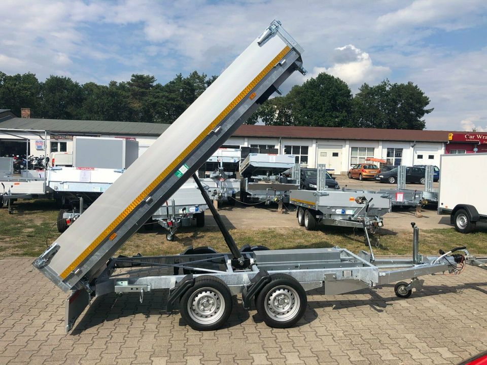 ✅ Eduard e-Kipper 3-Seiten 2700 kg 311x160x30 cm Rampen 63 S in Schöneiche bei Berlin