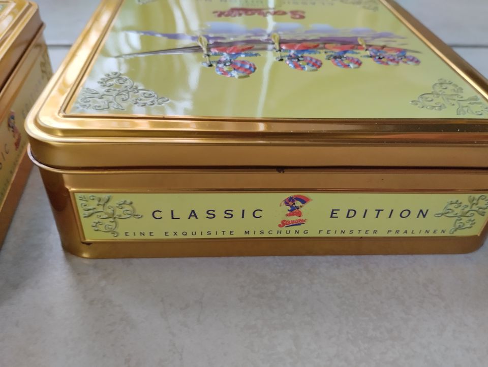 2 x Sarotti Blechdose, Pralinendose, Classic Edition No. 4 in Welzow