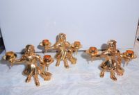 3 x Kerzenständer Gänseliesel goldfarben 8 cm ohne OVP Vintage Nordrhein-Westfalen - Paderborn Vorschau