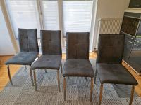 Stühle grau 4x Nordrhein-Westfalen - Ratingen Vorschau