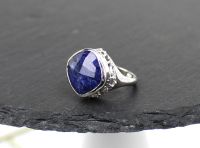 Lapislazuli-Silberring, 925er Silber, Gr. 54 Hessen - Fürth Vorschau