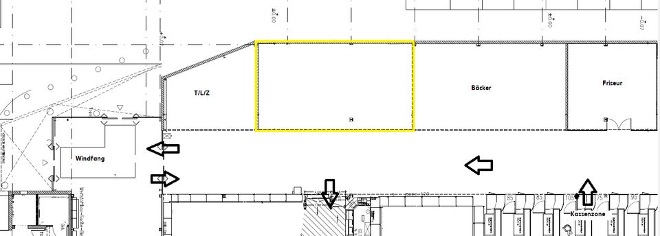 Attraktive Fläche mit 83,5m² im Kaufland Riegelsberg provisionsfrei zu vermieten in Riegelsberg