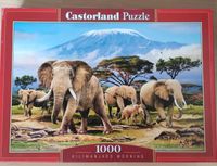 Puzzle 1000 Teile Elefanten Kilimanjaro Baden-Württemberg - Eimeldingen Vorschau