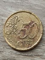 Italien 2002 50Cent - Fehlprägung - Dortmund - Brackel Vorschau