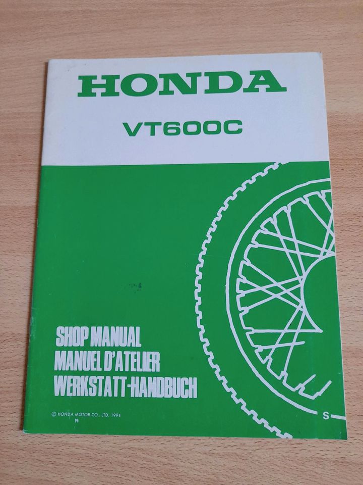 Honda VT600 Werkstatthandbuch Nachtrag 1994. in Windorf