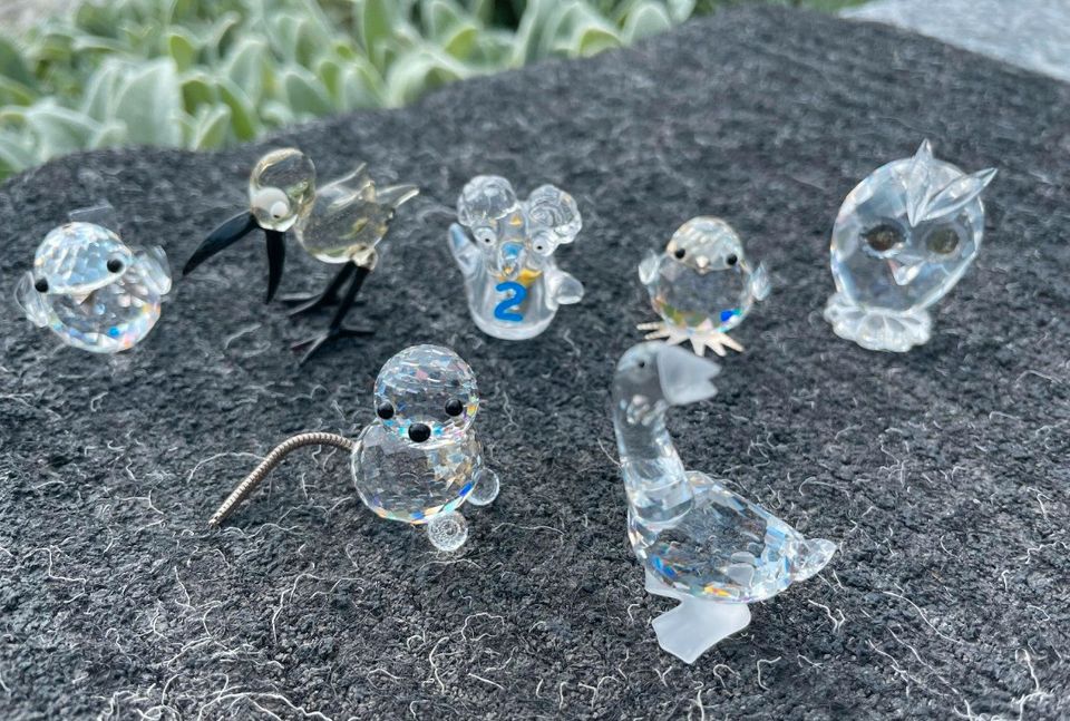 Kristallfigurensammlung, Swarovski, inkl. Schaukasten in München