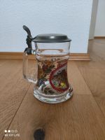 Bierkrug aus Glas mit Zinndeckel Baden-Württemberg - Achern Vorschau