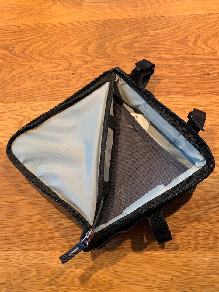 VAUDE Frame Bag, Radpacktasche für Rahmem, schwarz in Karben