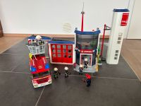 Playmobil Feuerwehrstation Feuerwache Feuerwehr Leiterwagen Nordrhein-Westfalen - Rietberg Vorschau