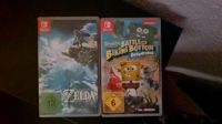 Nintendo switch Zelda Totk und Spongebob Saarland - Großrosseln Vorschau