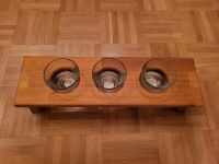 Teelichtständer für 3 Kerzen | Holz und Glas Bochum - Bochum-Wattenscheid Vorschau