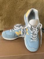 New Balance 574 unisex hellblau/gelb Berlin - Charlottenburg Vorschau
