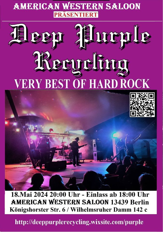 Deep Purple Recycling such Verstärkerträger in Berlin