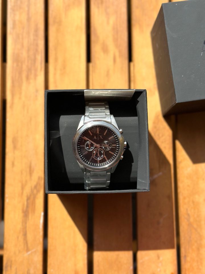 Armani Exchange Uhr Chronograph Edelstahl - OVP unbenutzt in Nürnberg (Mittelfr)
