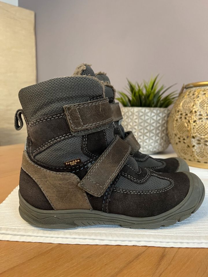 Froddo ⭐️ Wolle Stiefel Klett Boots Winter unisex grau 31 in Rimpar