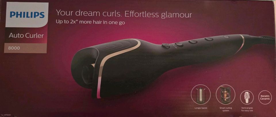 Philips Auto Curler 8000 in Moos