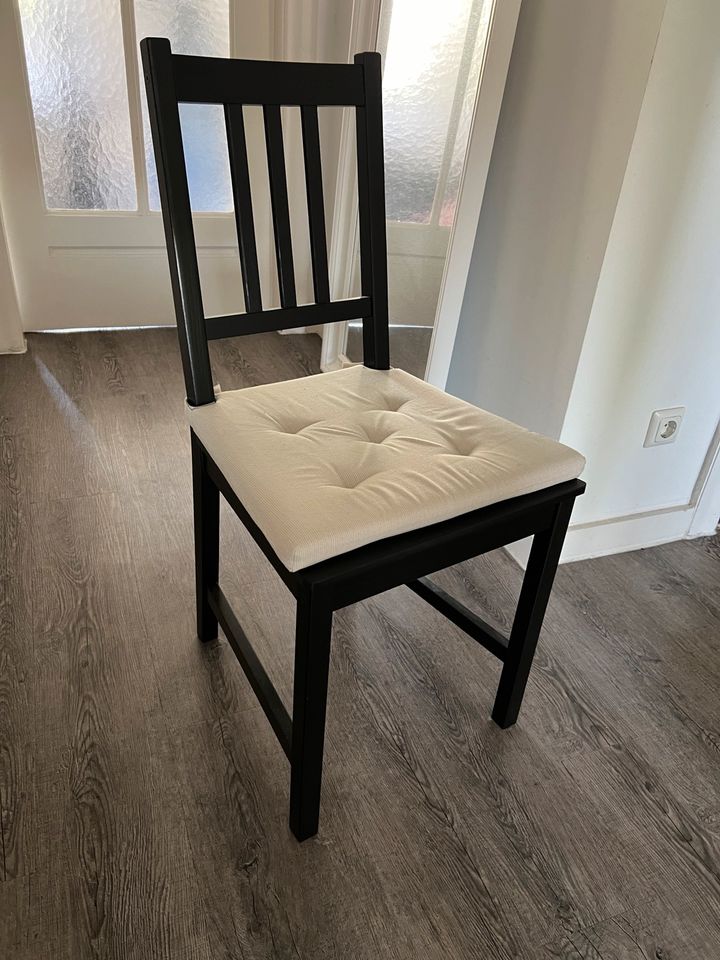 2 Ikea Stühle, braunschwarz, Preis für beide Stühle in Hamburg