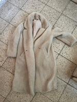 Zara Teddymantel in Creme M Wandsbek - Hamburg Rahlstedt Vorschau