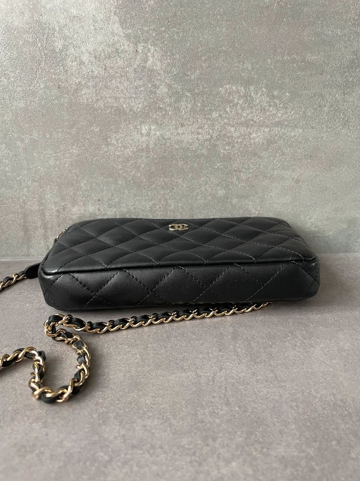 SALE Chanel Wallet on Chain WOC Double Zip Tasche Handtasche in Berlin