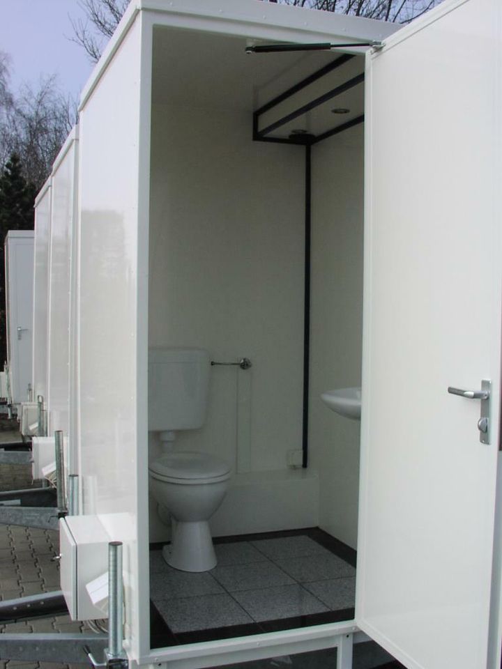 Toilettenwagen mieten WC Wagen zu vermieten in Ascheberg