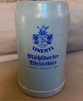 Bierkrug 1 Liter/ Brauerei Unertl - Mühldorfer Weissbier Bayern - Rehau Vorschau