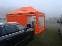 KTM  Original Faltpavillion 4,5m x 3,0m orange Schleswig-Holstein - Escheburg Vorschau